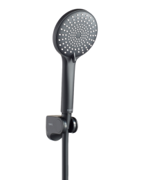 三功能花灑RF-444H（配軟管）（黑色）