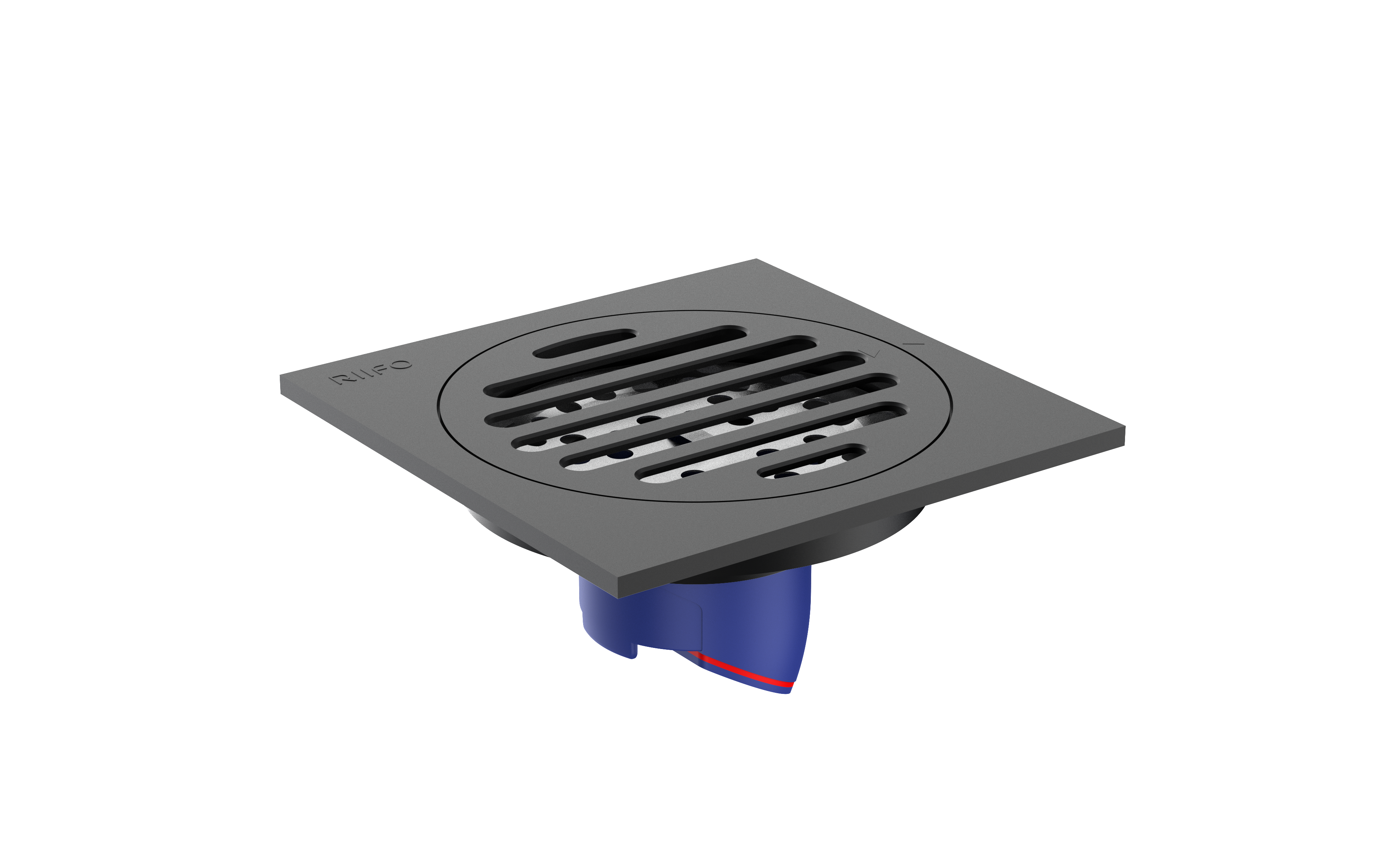 全銅地漏RF-768H（黑色）