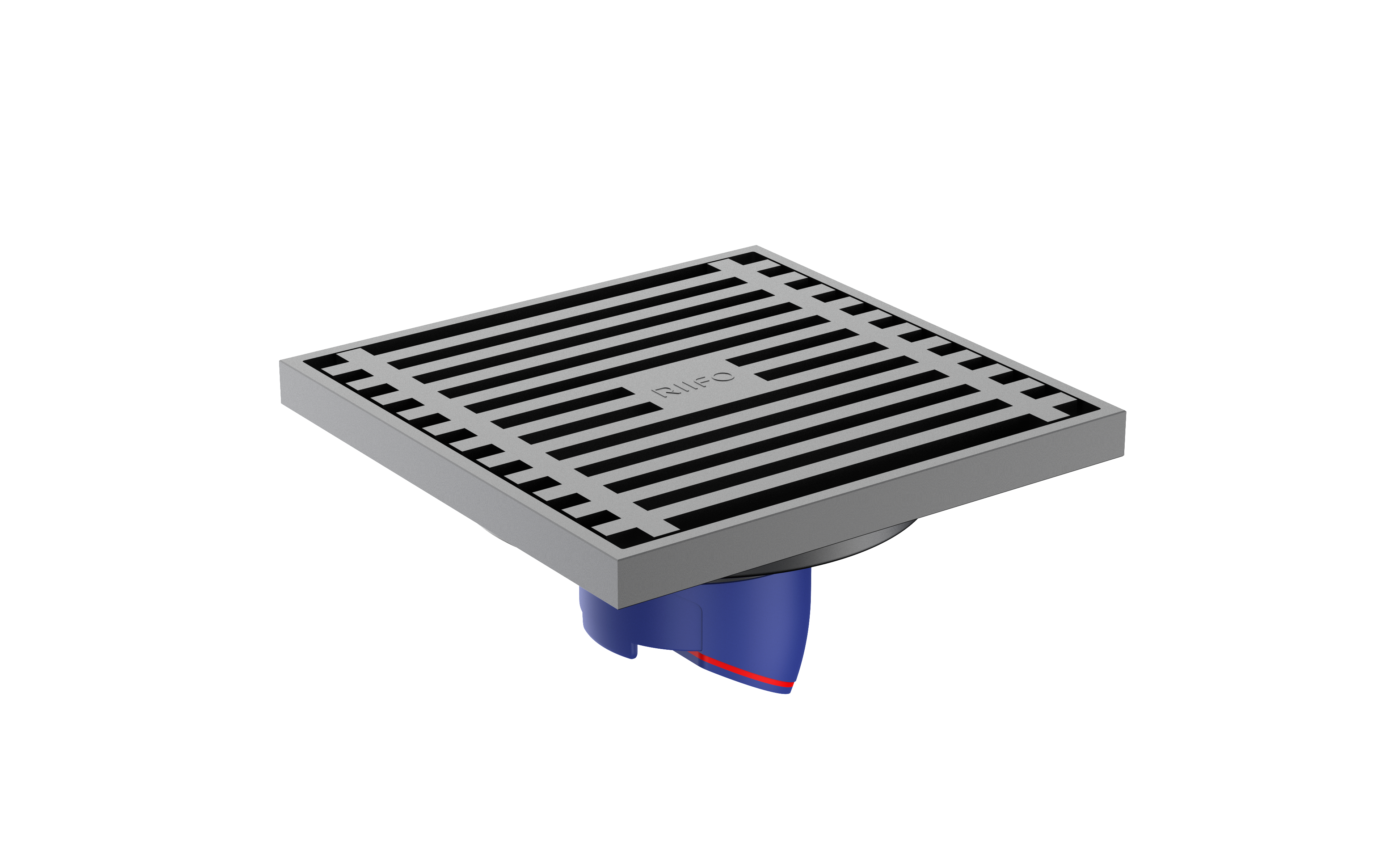 全銅地漏RF-763Q（槍灰色）