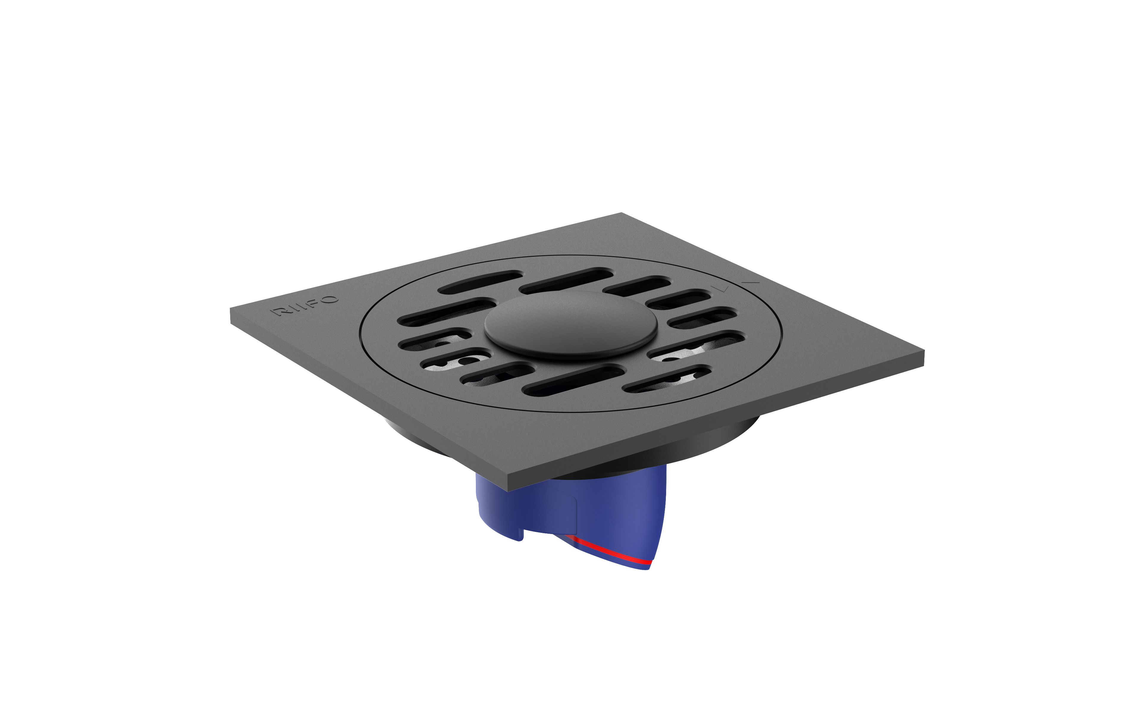 全銅洗衣機地漏RF-767（黑色）