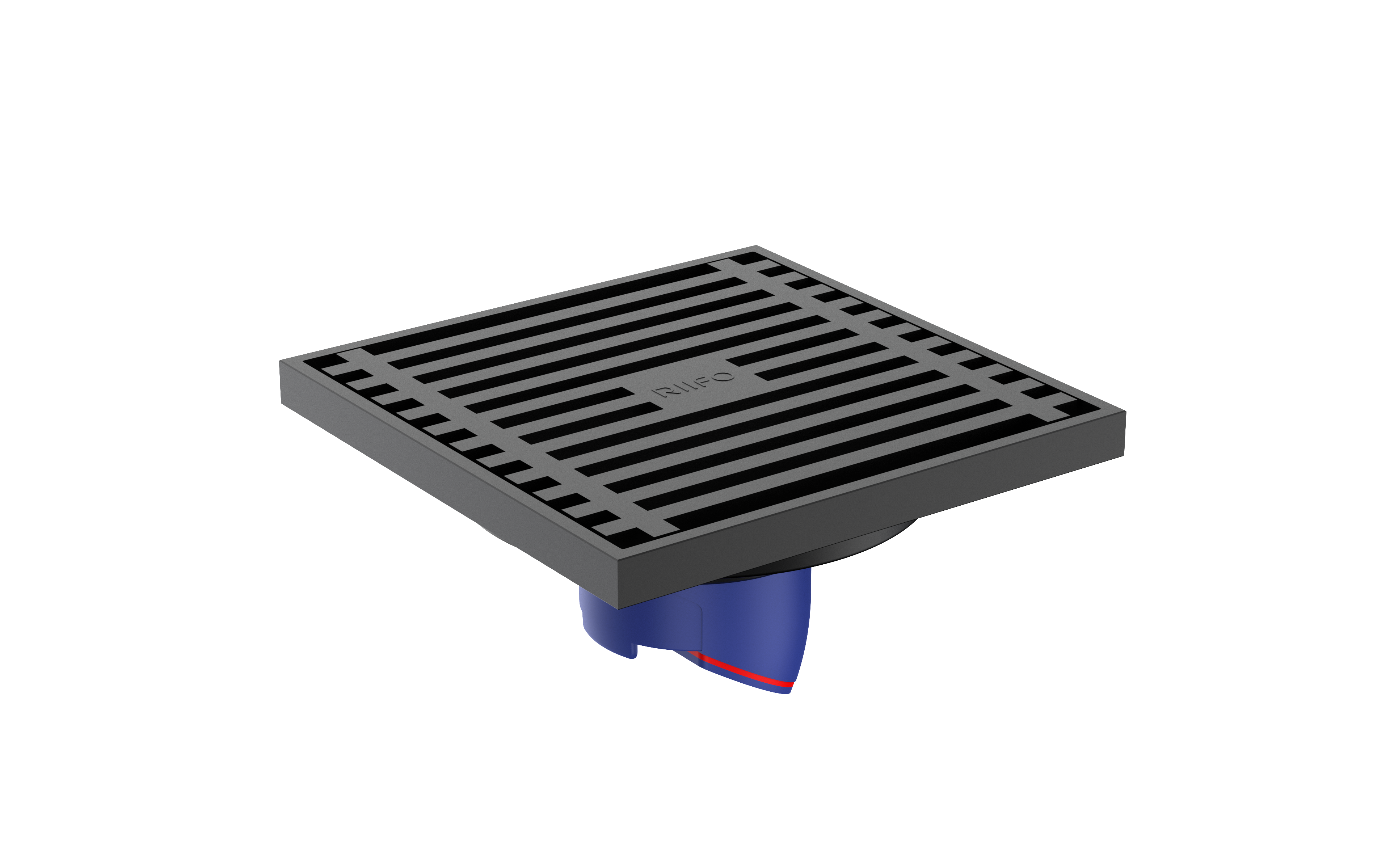 全銅地漏RF-763H（黑色）