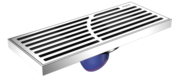 不銹鋼長條淋浴地漏RF-DC3110P（200x80）